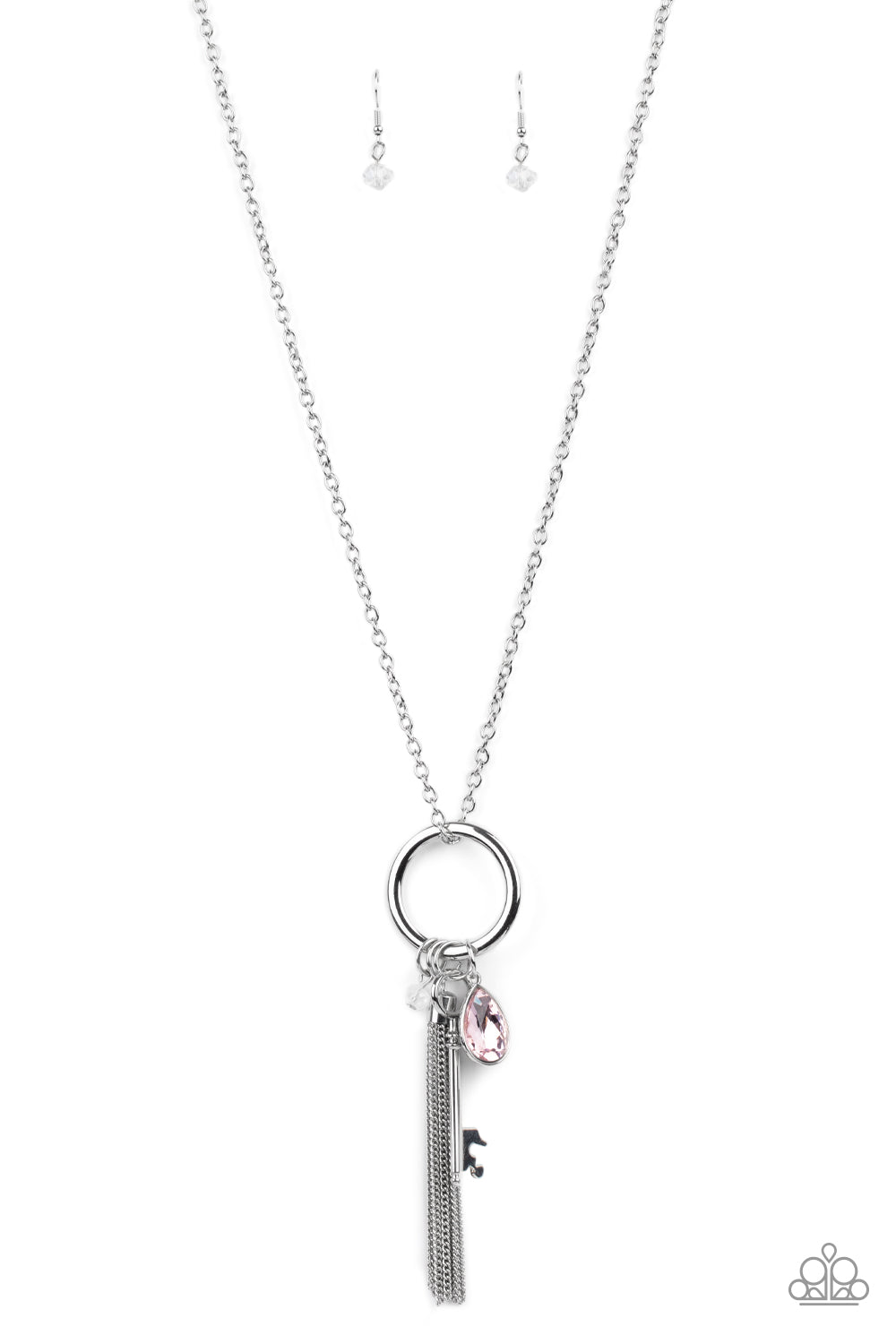 Unlock Your Sparkle Pink-Necklace