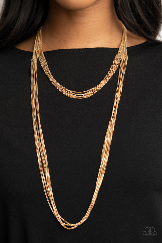 Save Your TIERS Gold-Necklace