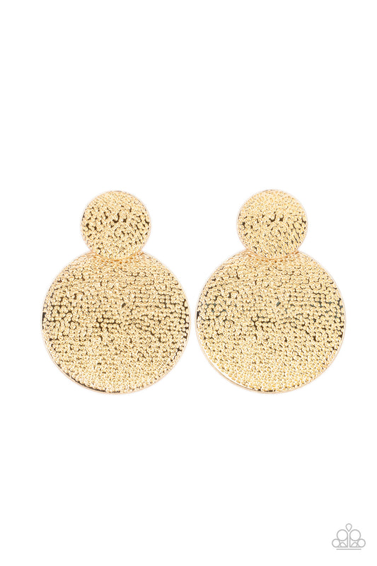 Refined Relic Gold-Earrings