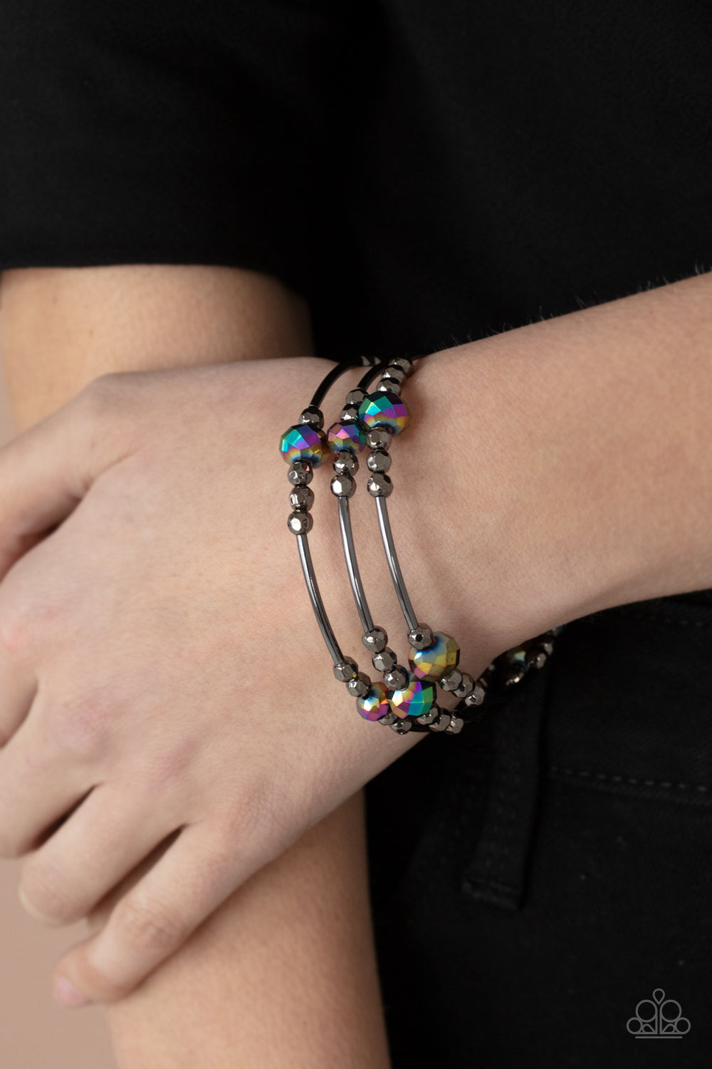 Showy Shimmer Multi-Bracelet