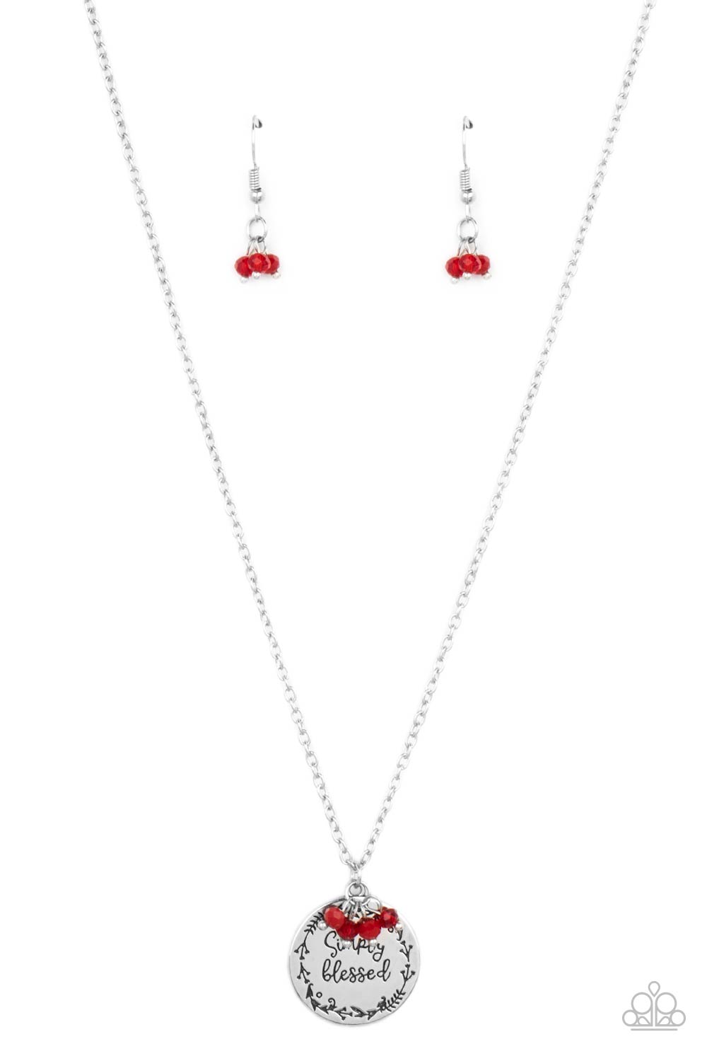 Simple Blessings Red-Necklace