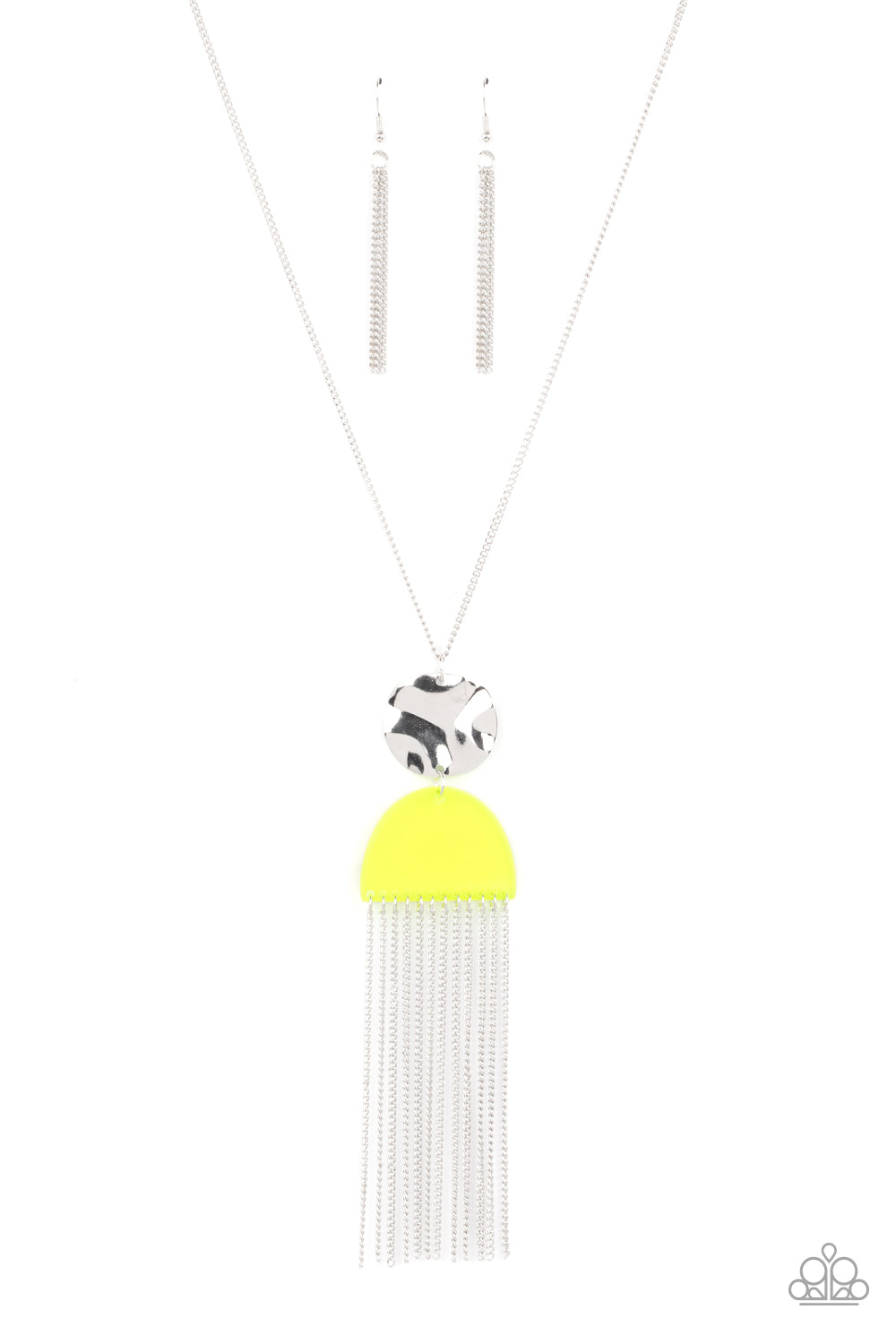 Color Me Neon Yellow-Necklace