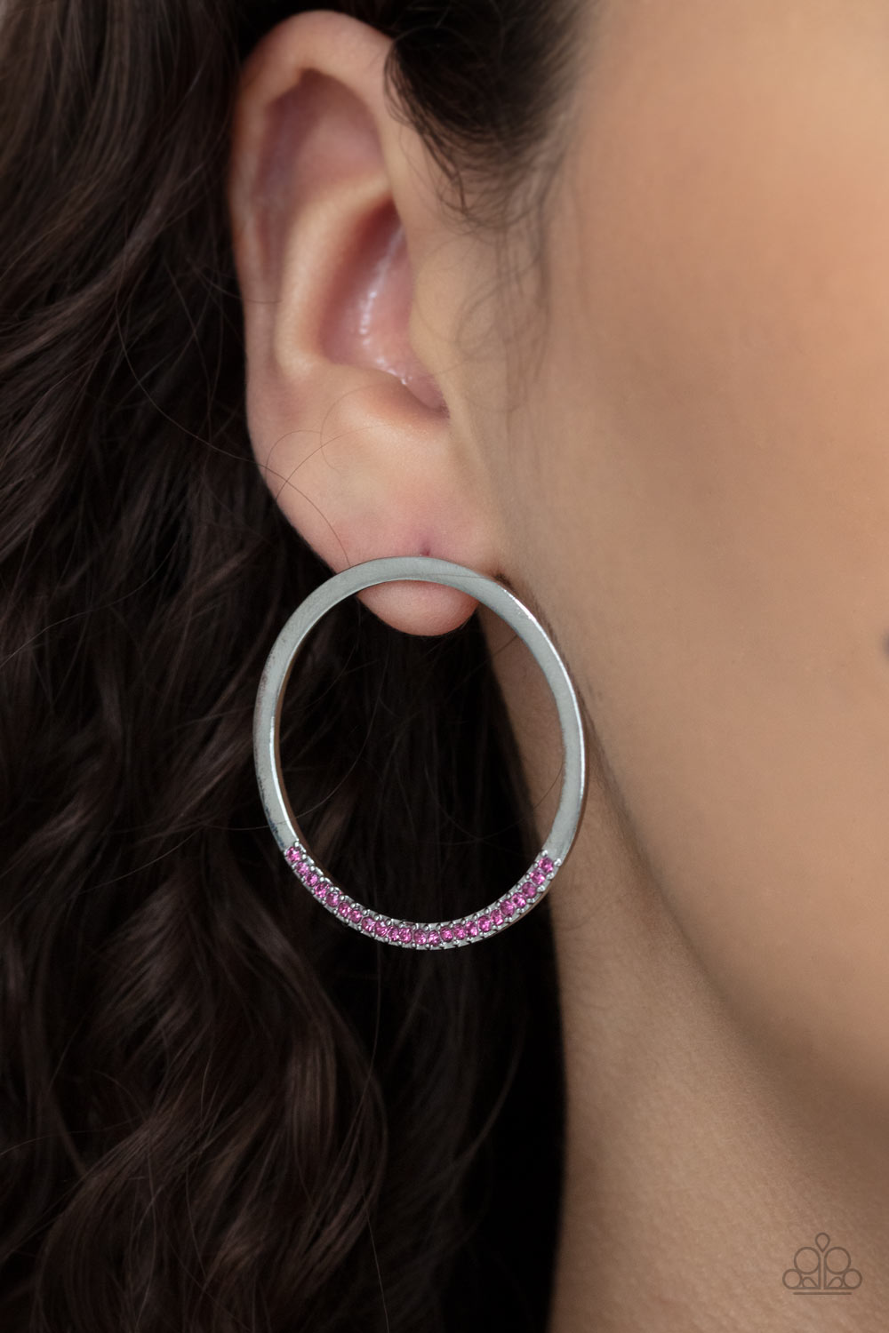 Spot On Opulence Pink-Earrings