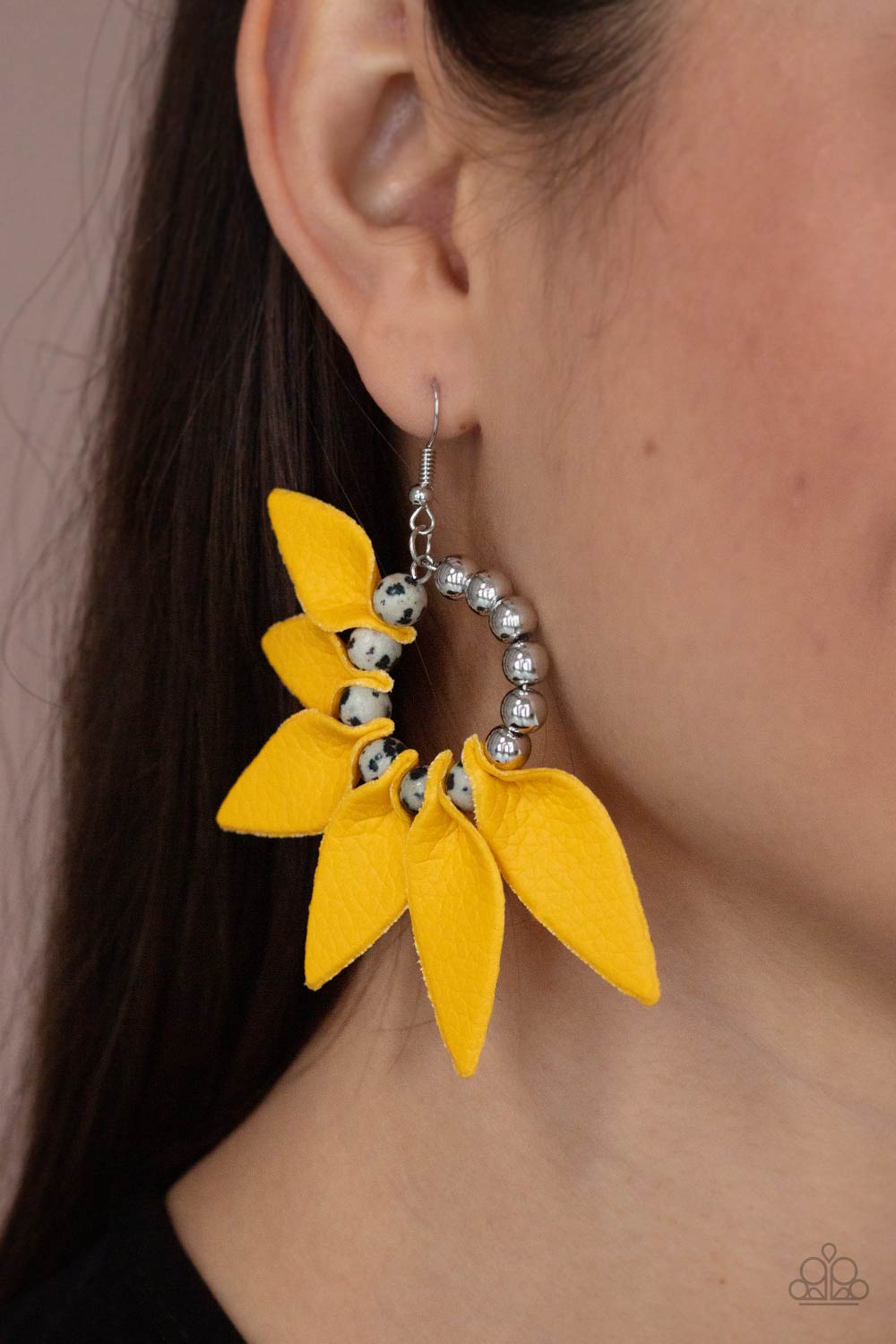 Flower Child Fever Yellow-Earrings
