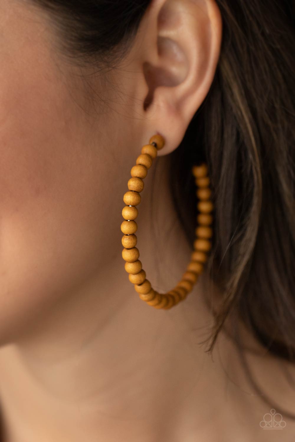 Should Have, Could Have, WOOD Have Brown-Earrings