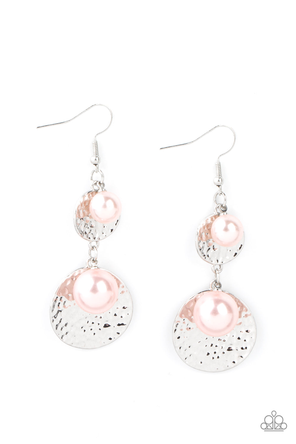 Pearl Dive Pink-Earrings