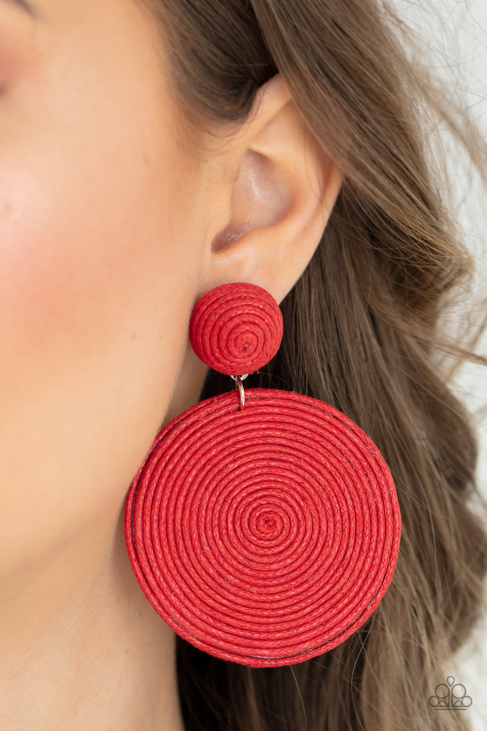 Circulate The Room Red-Earrings