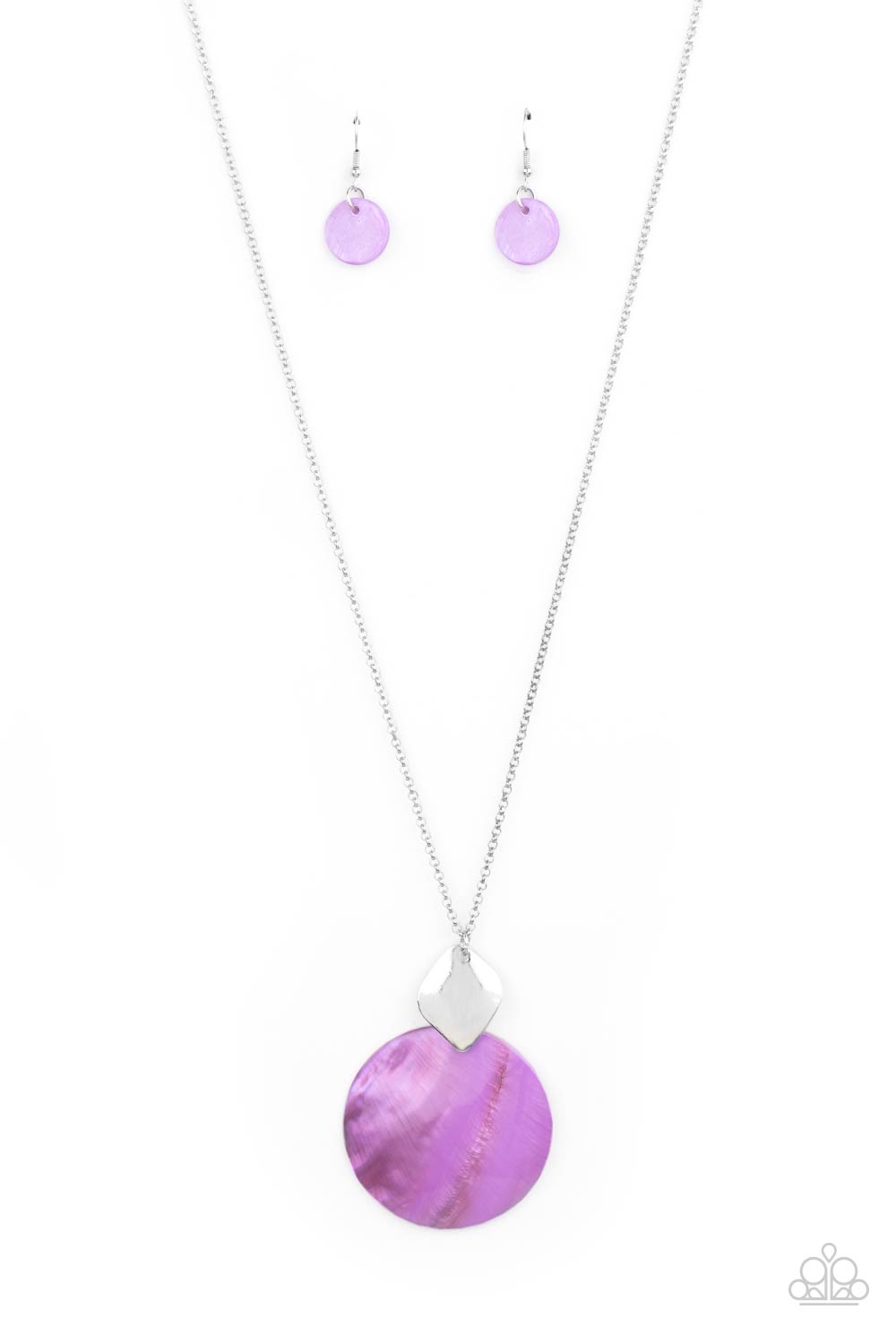 Tidal Tease Purple-Necklace