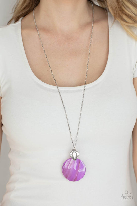 Tidal Tease Purple-Necklace