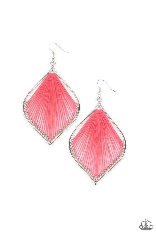 String Theory Pink-Earrings