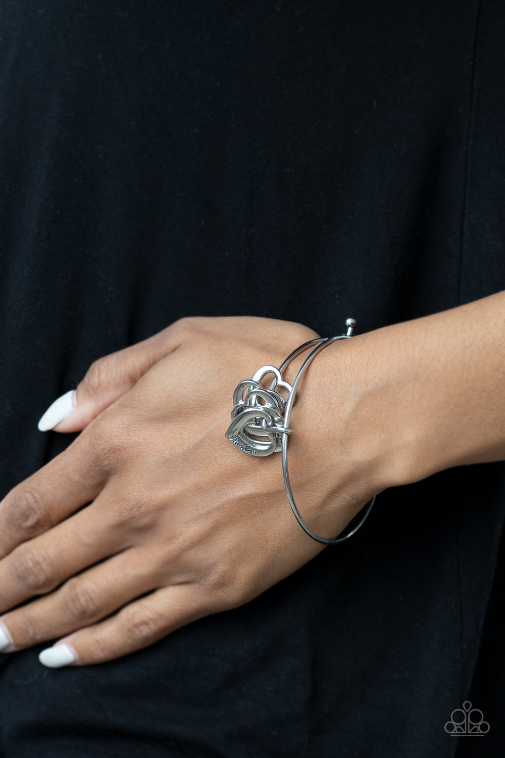 A Charmed Society Silver-Bracelet