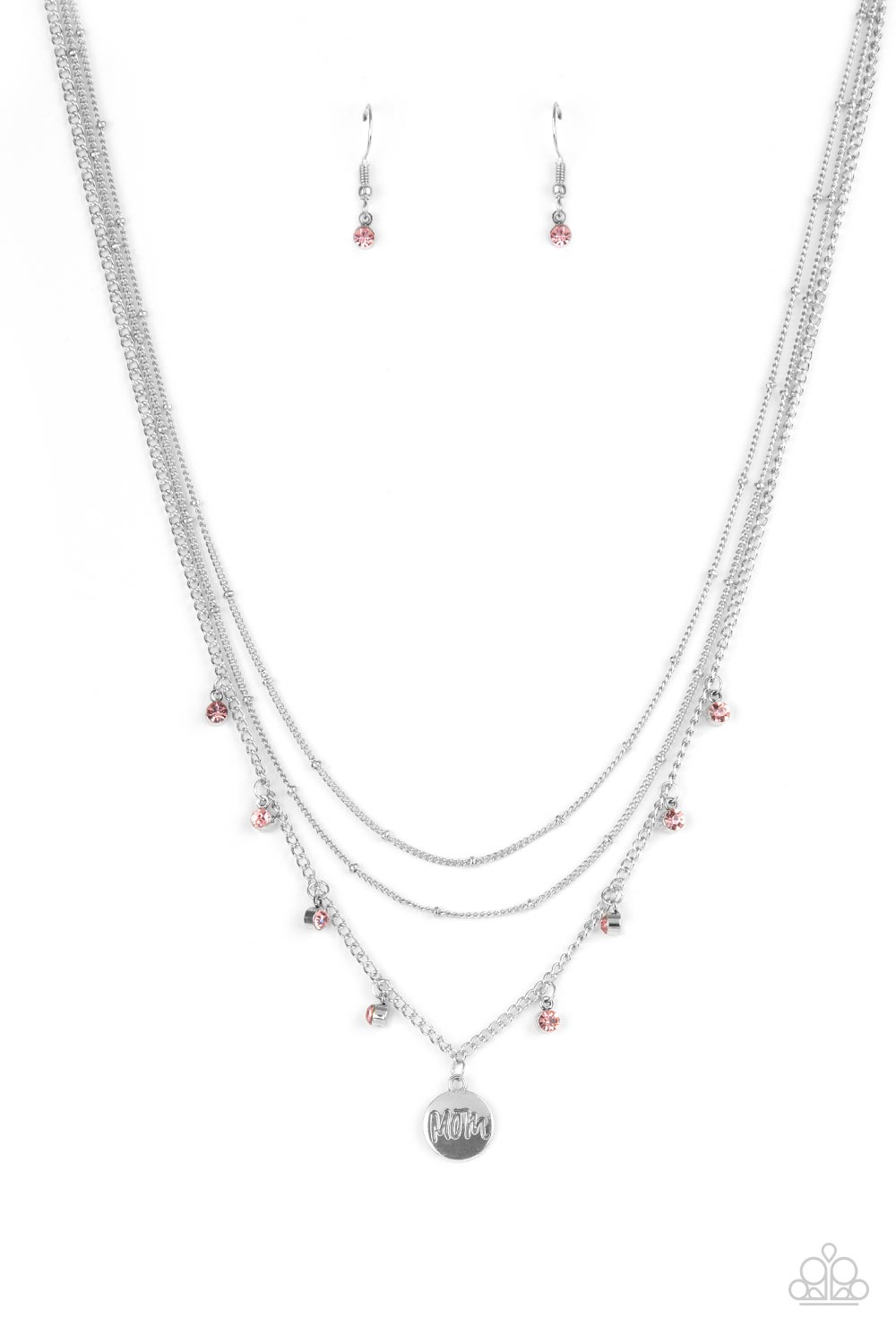 Ode To Mom Pink-Necklace