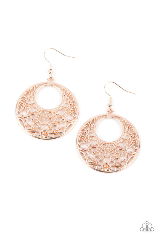 Vineyard Romance Rose Gold-Earrings