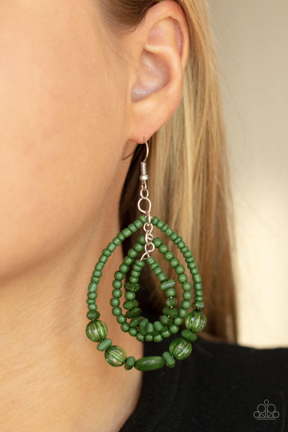 Prana Party Green-Earrings