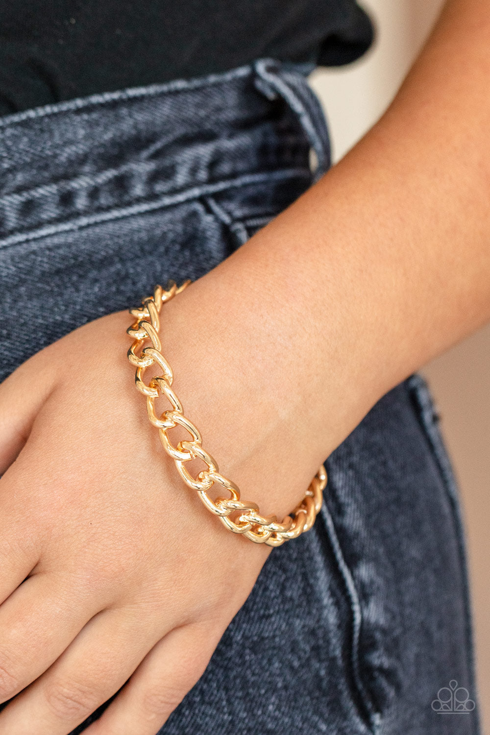 Rebel Radar Gold-Bracelet