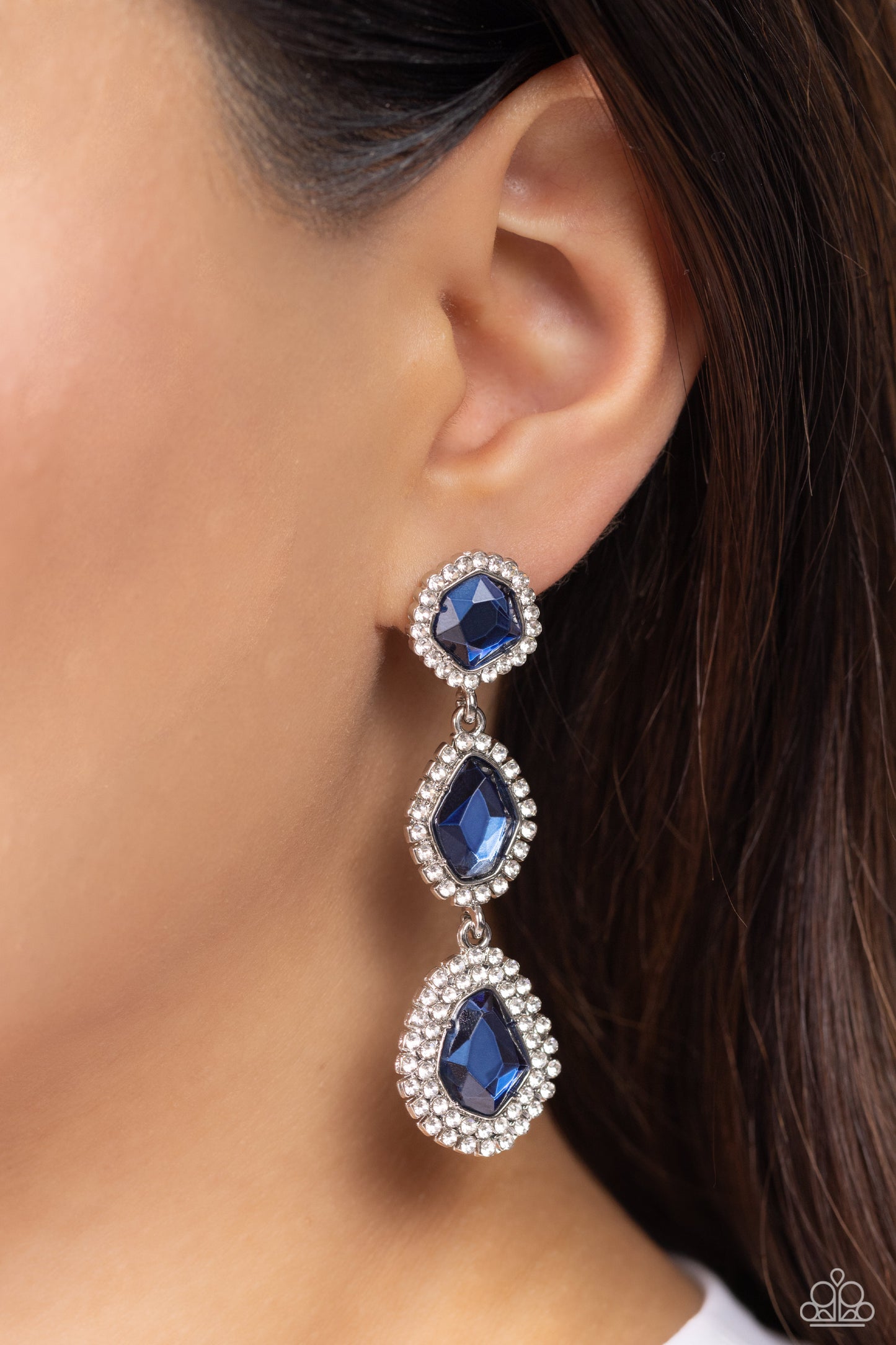 Prove Your ROYALTY Blue-Earrings