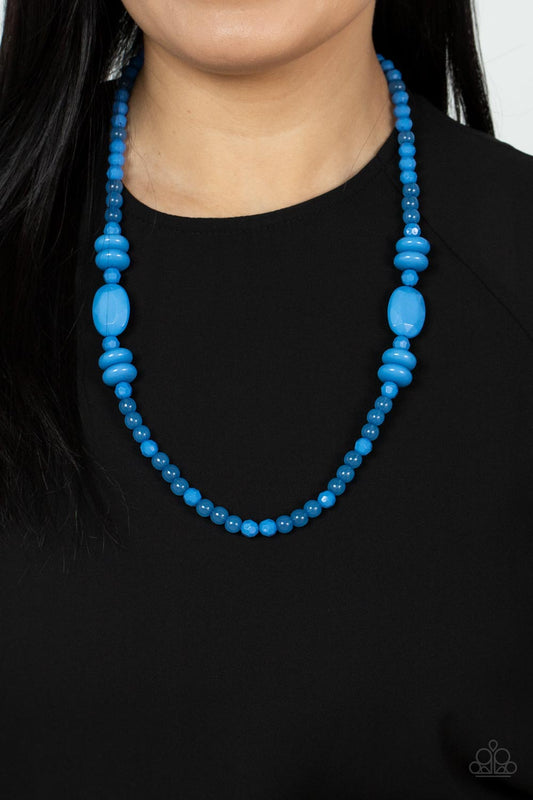 Tropical Tourist Blue-Necklace