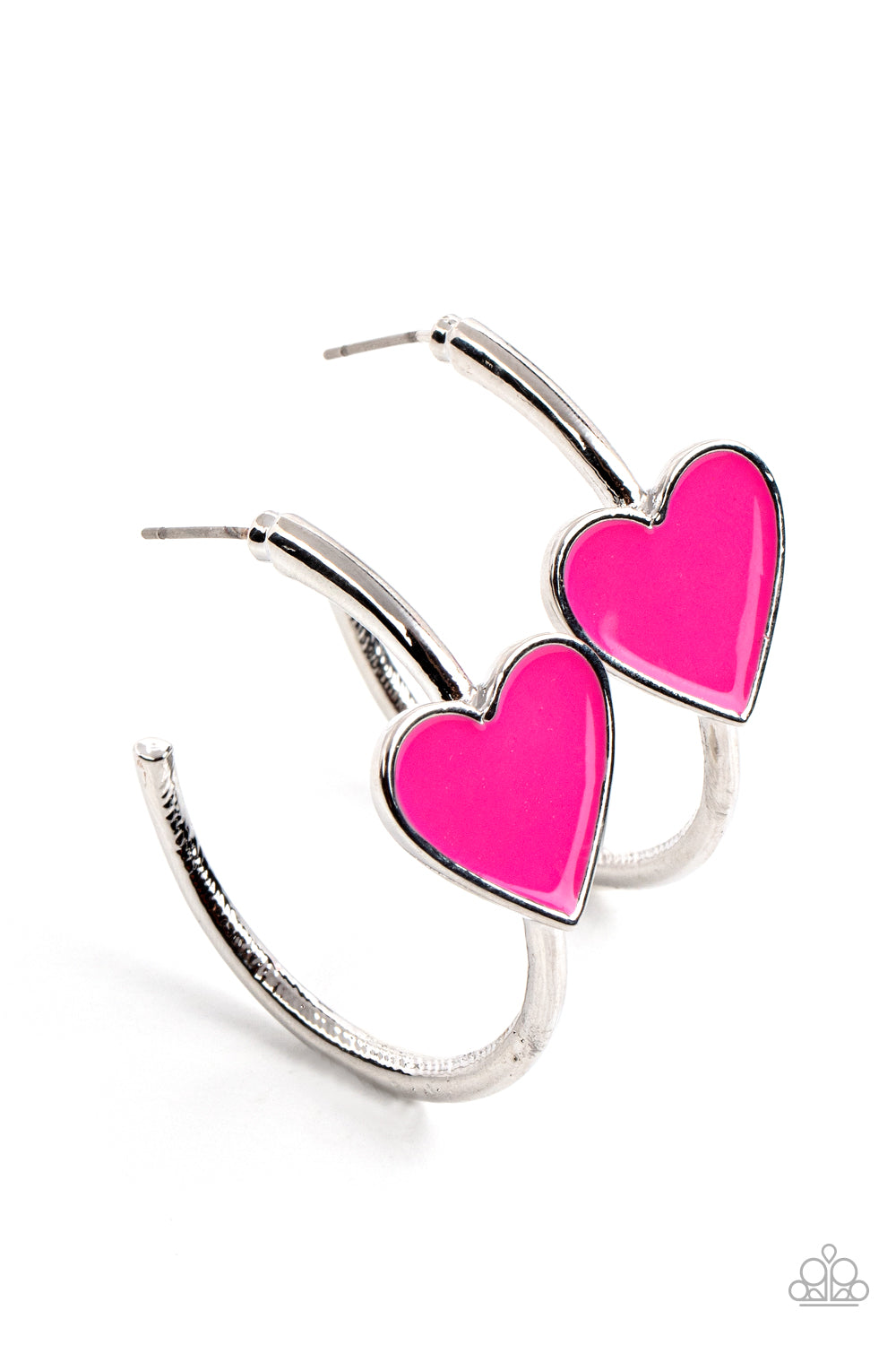 Kiss Up Pink-Earrings
