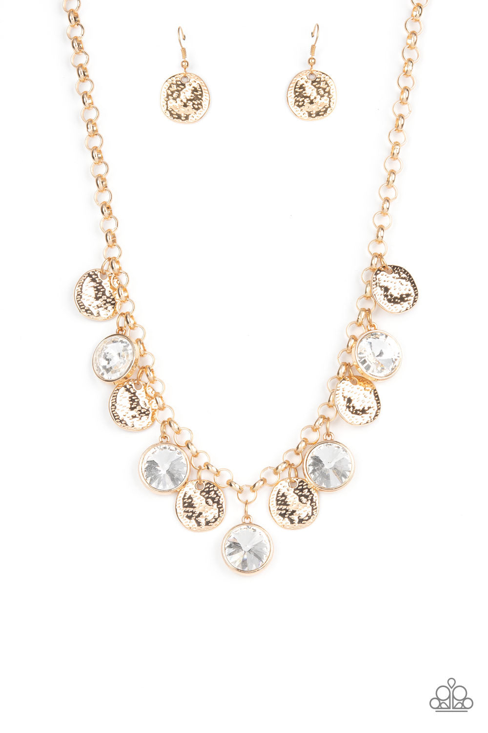Spot On Sparkle Gold-Necklace