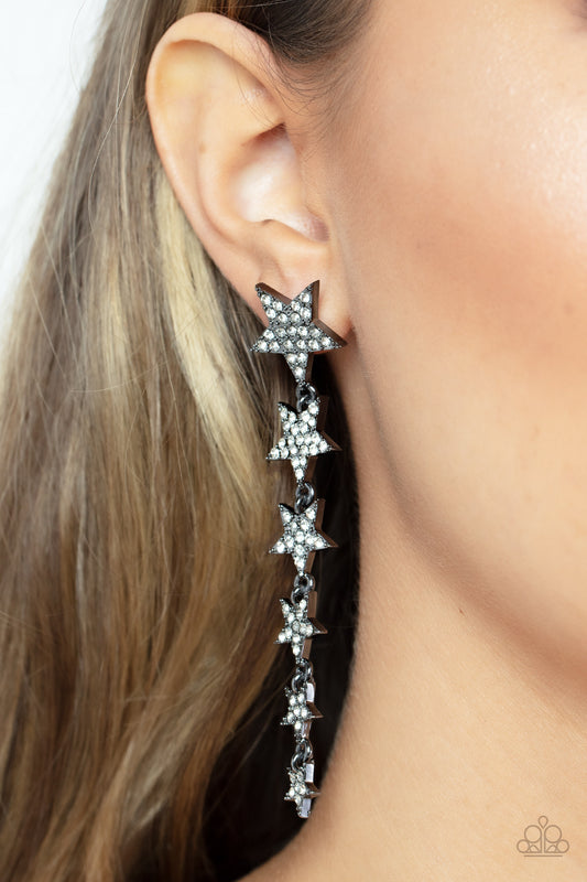 Americana Attitude Black-Earrings