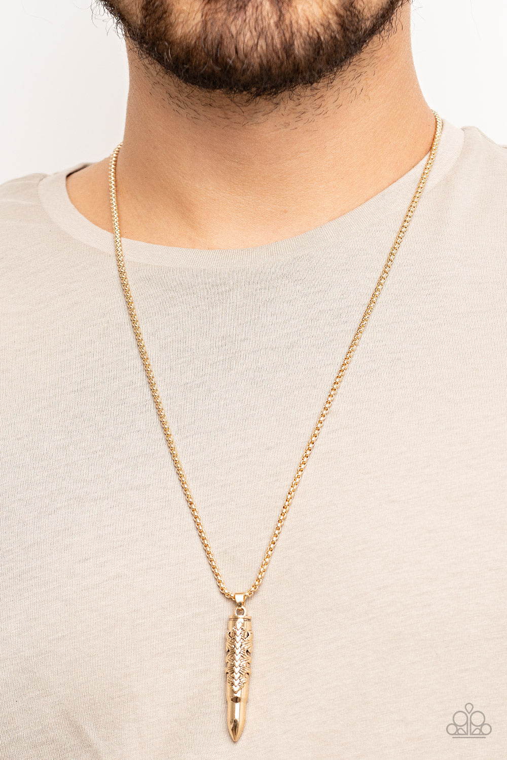 Mysterious Marksman Gold-Necklace