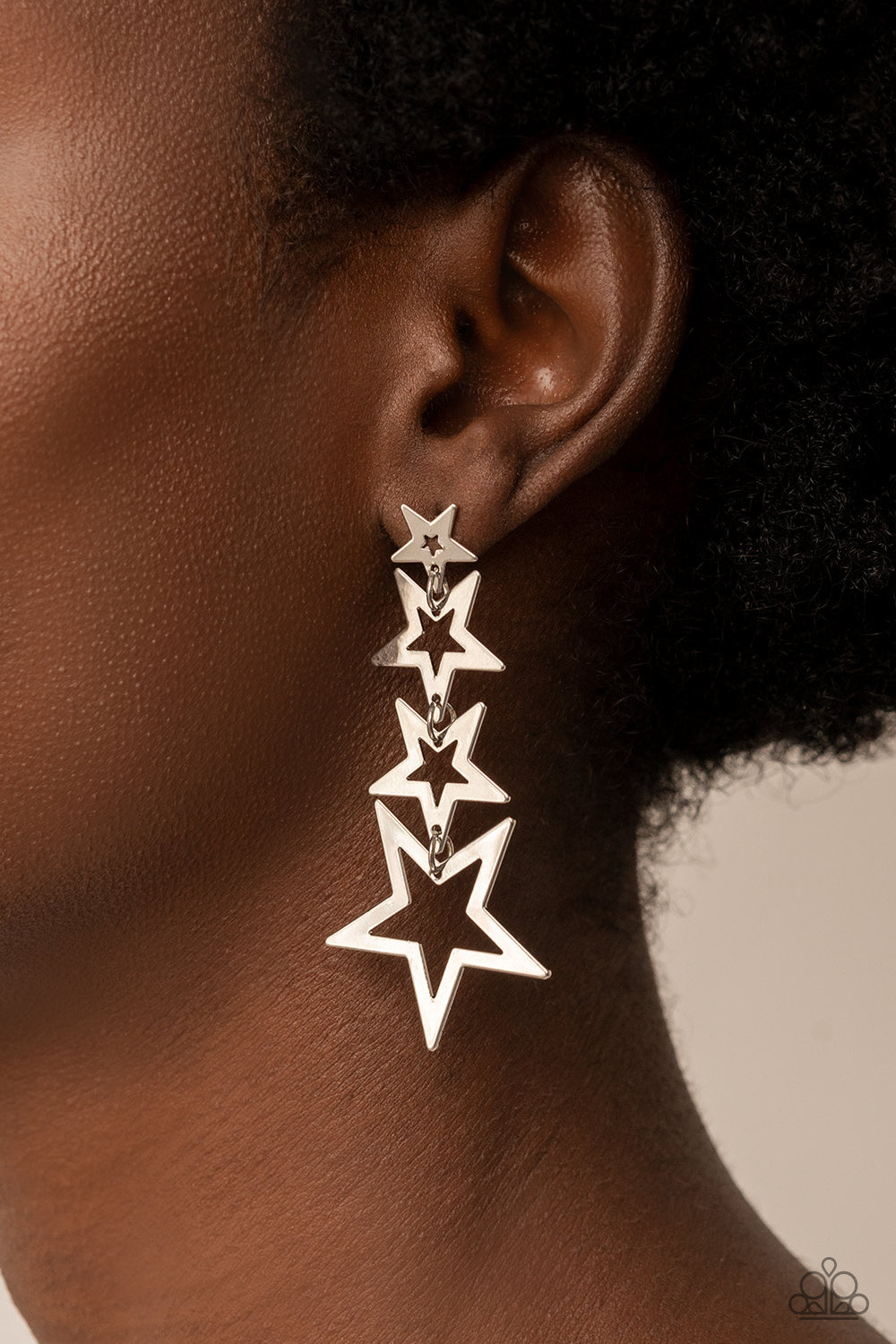 Superstar Crescendo Silver-Earrings