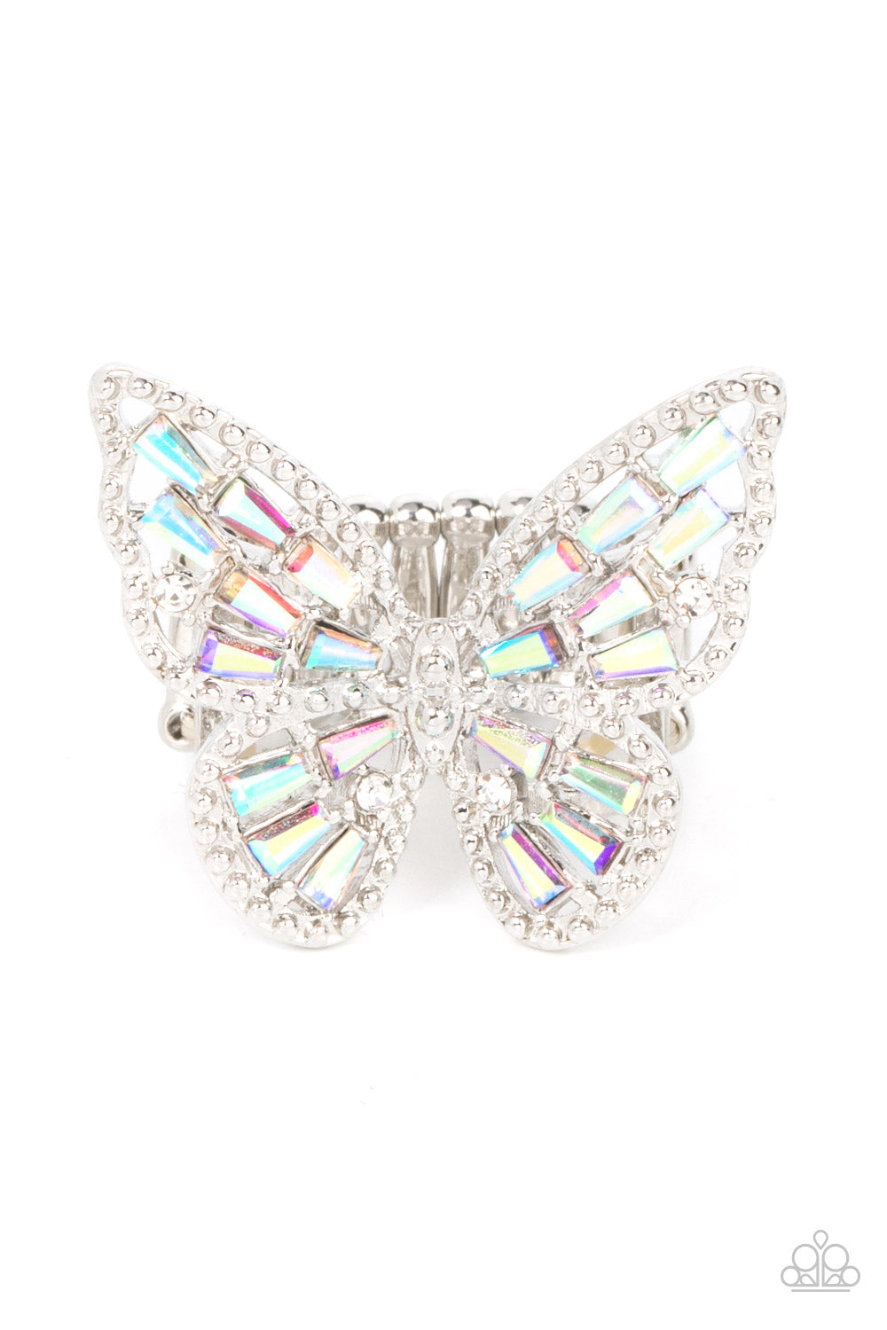 Bright-Eyed Butterfly Multi-Ring