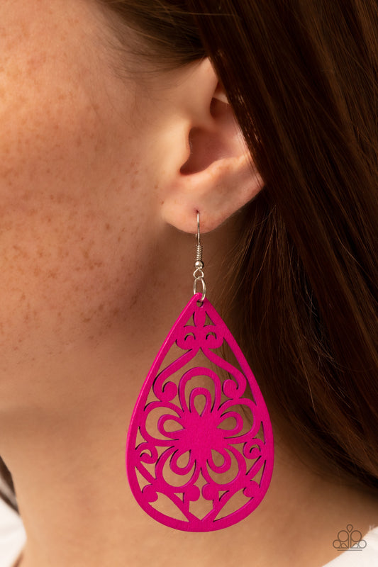 Marine Eden Pink-Earrings