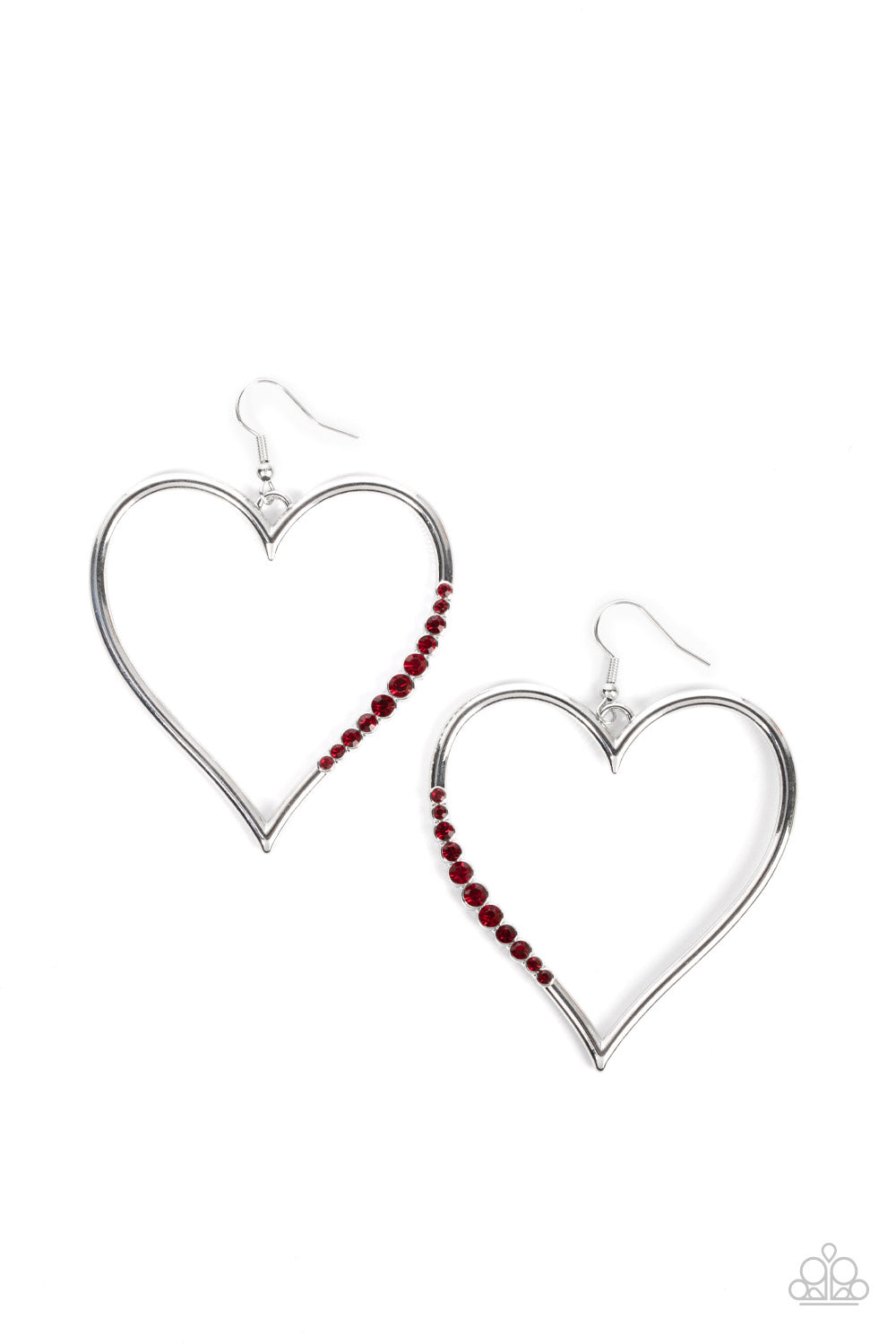 Bewitched Kiss Red-Earrings