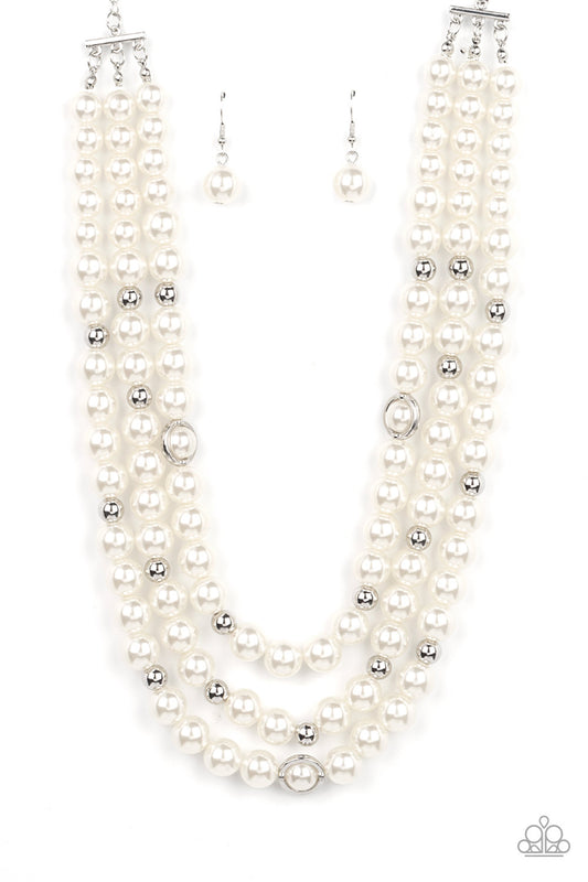 Needs No Introduction White- Necklace