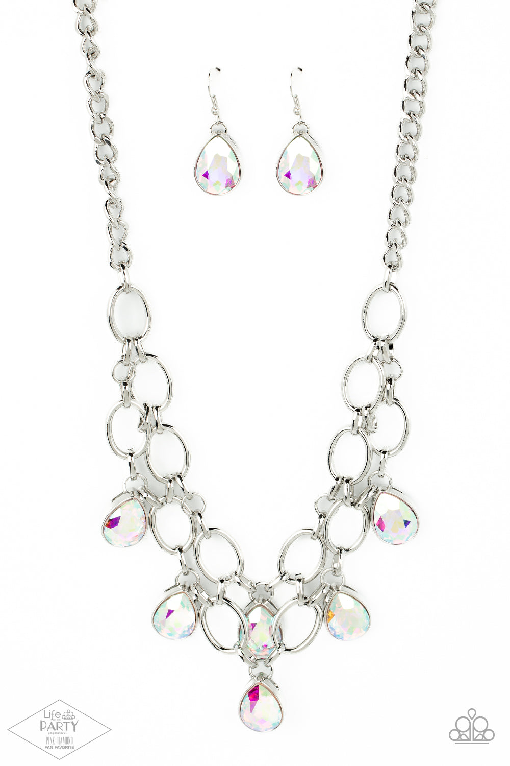 Show-Stopping Shimmer Multi-Necklace