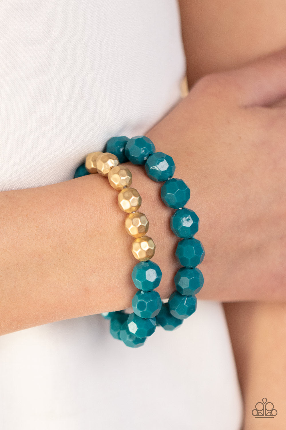 Grecian Glamour Blue-Bracelet