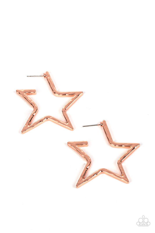 All-Star Attitude Copper-Earrings
