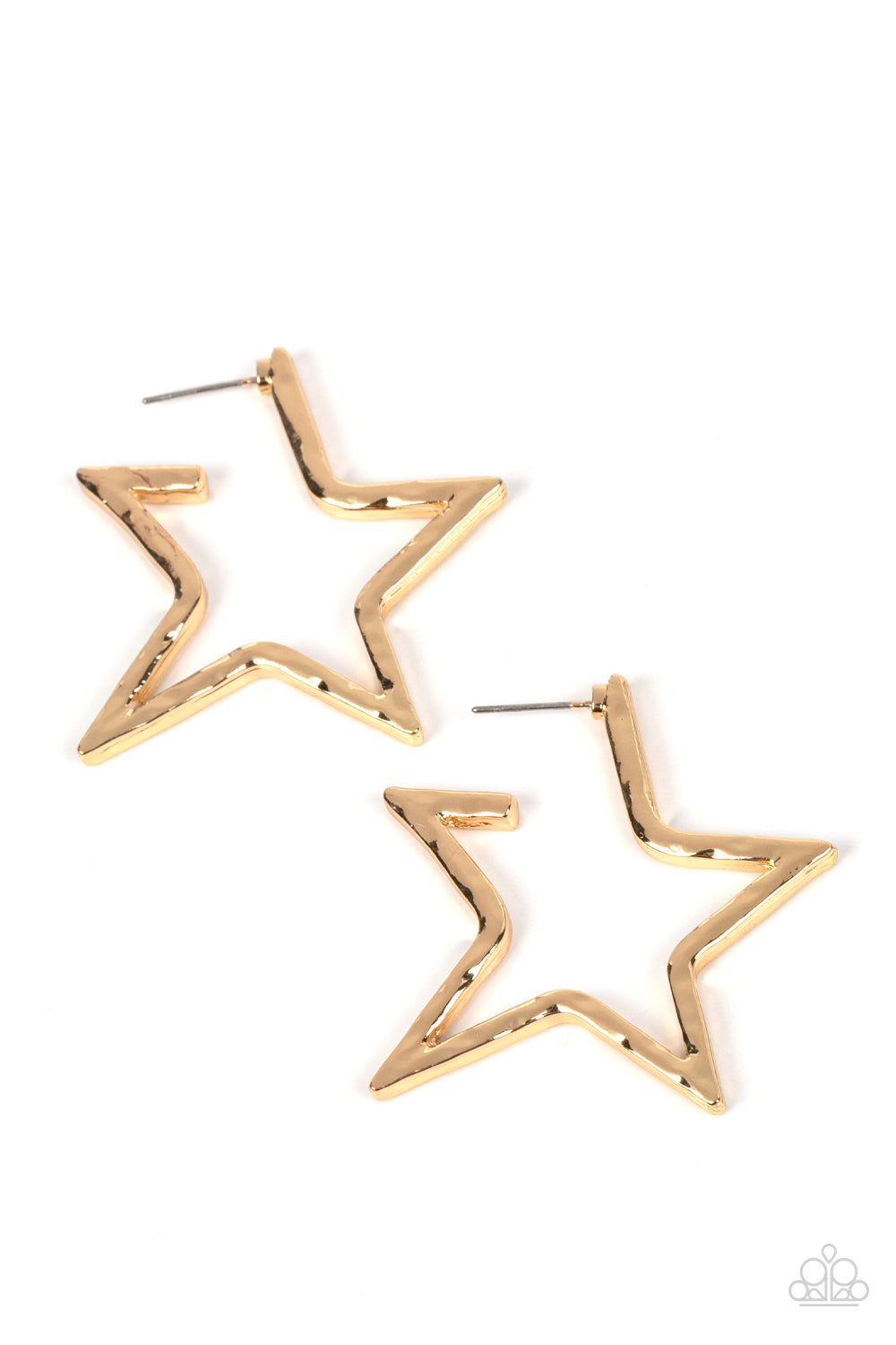 All-Star Attitude Gold-Earrings