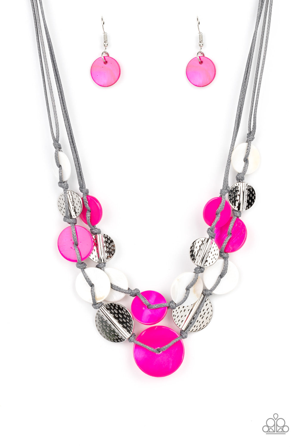 Barefoot Beaches Pink-Necklace