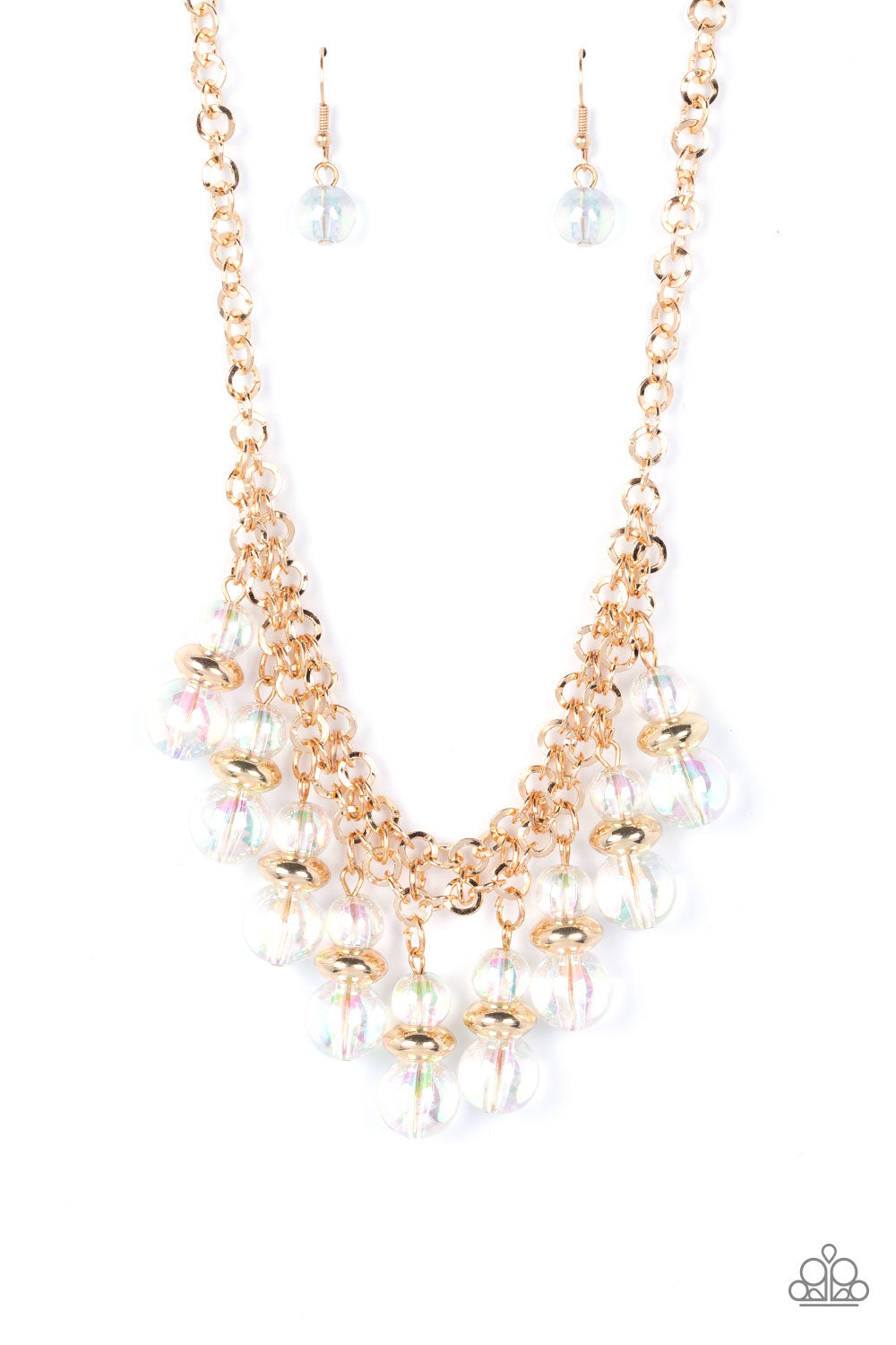 Deep Space Diva Gold- Necklace