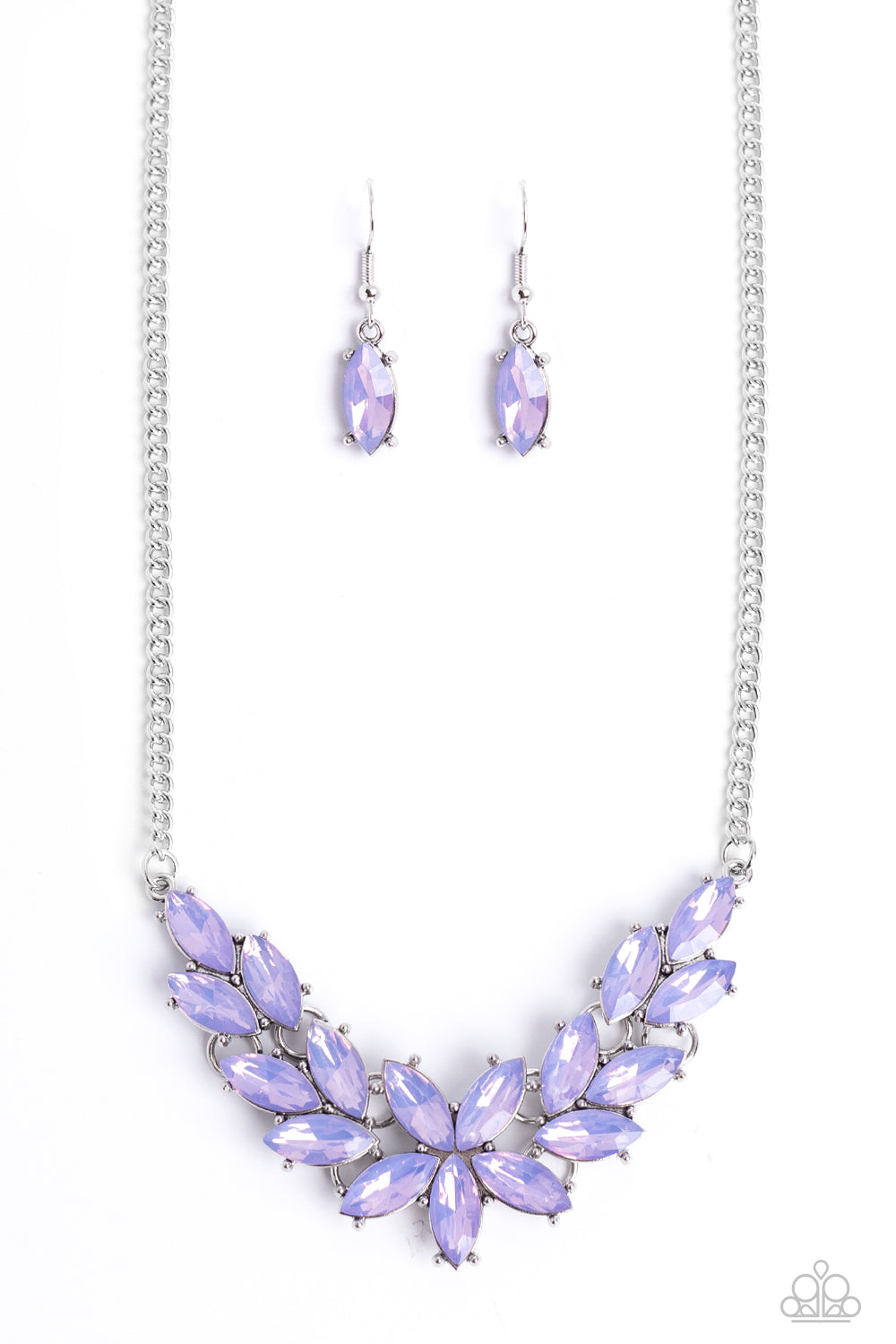 Ethereal Efflorescence Purple-Necklace