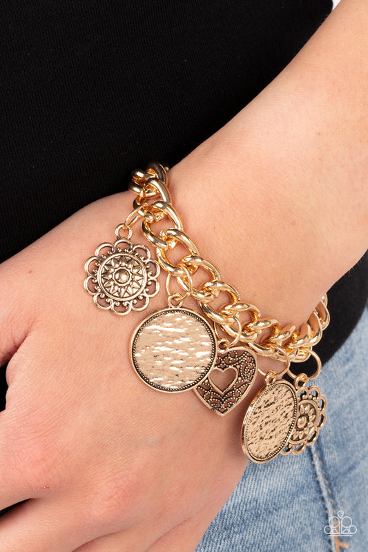 Complete CHARM-ony Gold-Bracelet