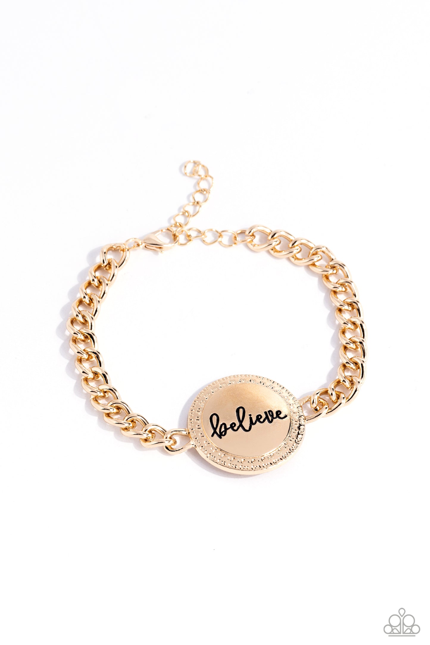 Hope and Faith Gold-Bracelet