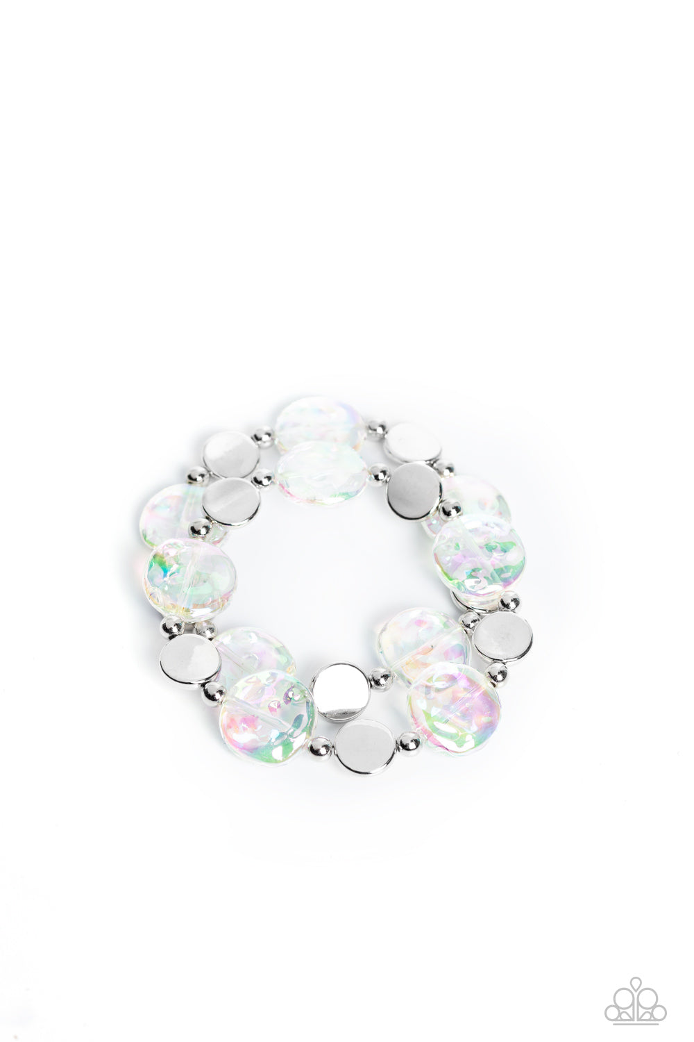 Discus Throw White-Bracelet