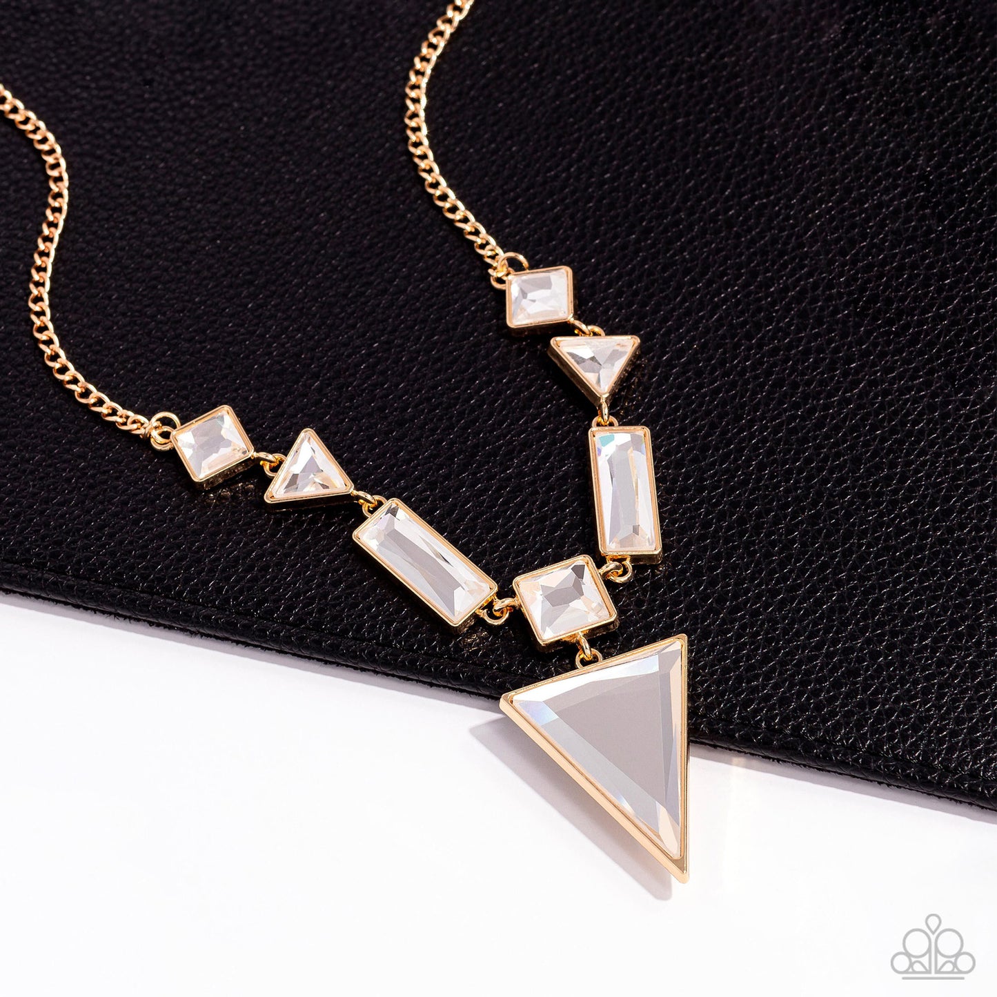 Fetchingly Fierce Gold-Necklace