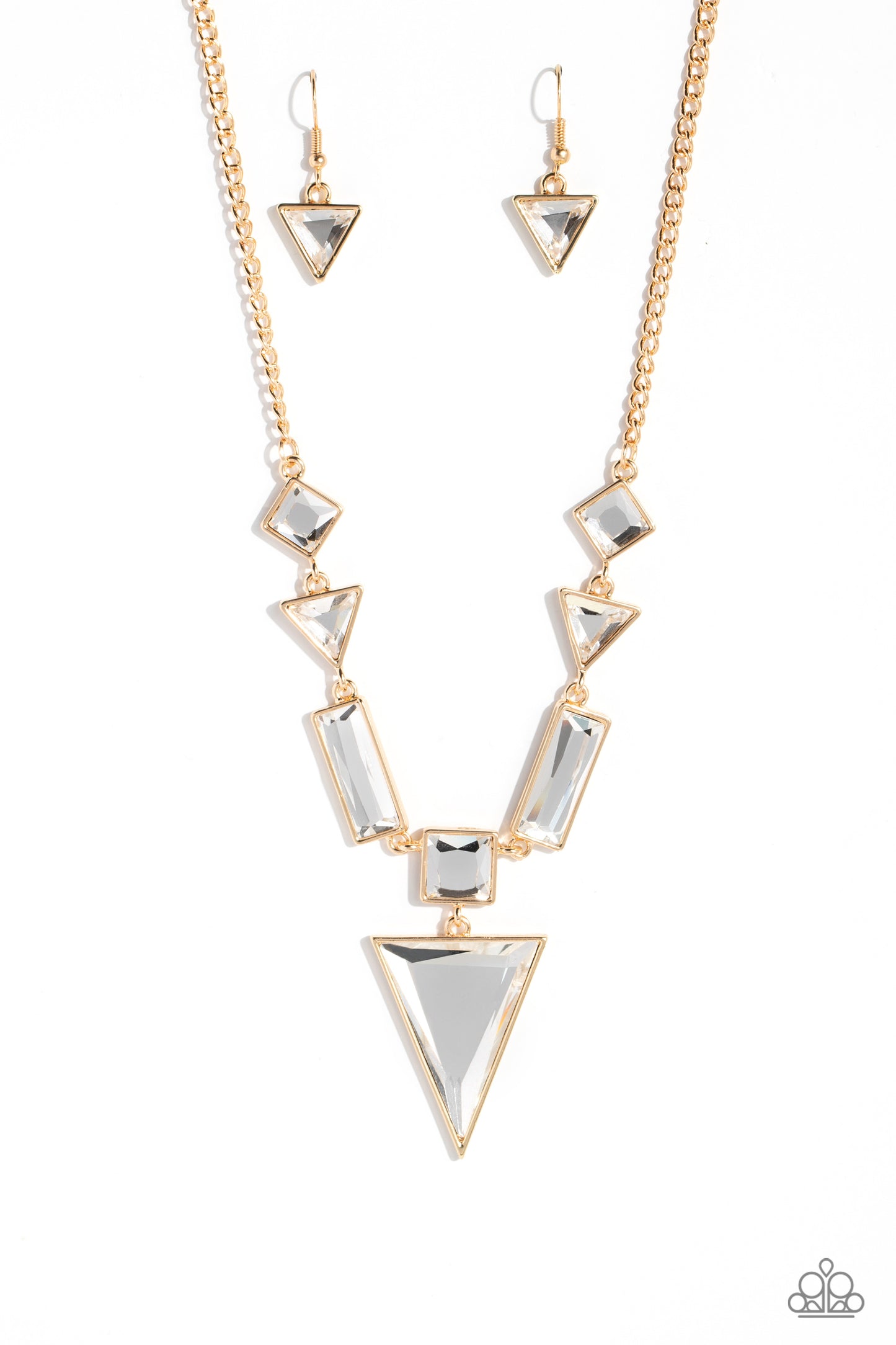 Fetchingly Fierce Gold-Necklace