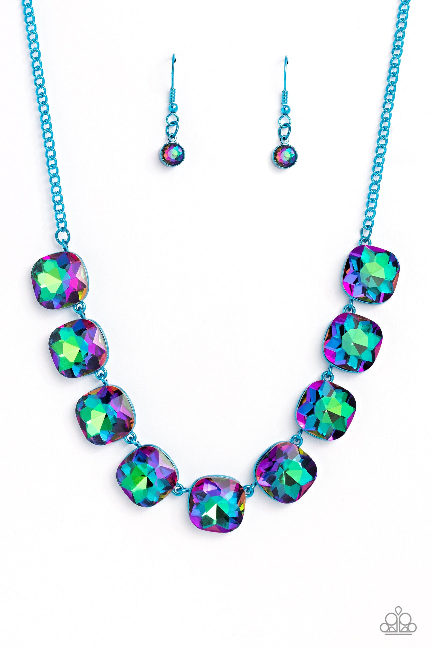 Combustible Command Blue-Necklace