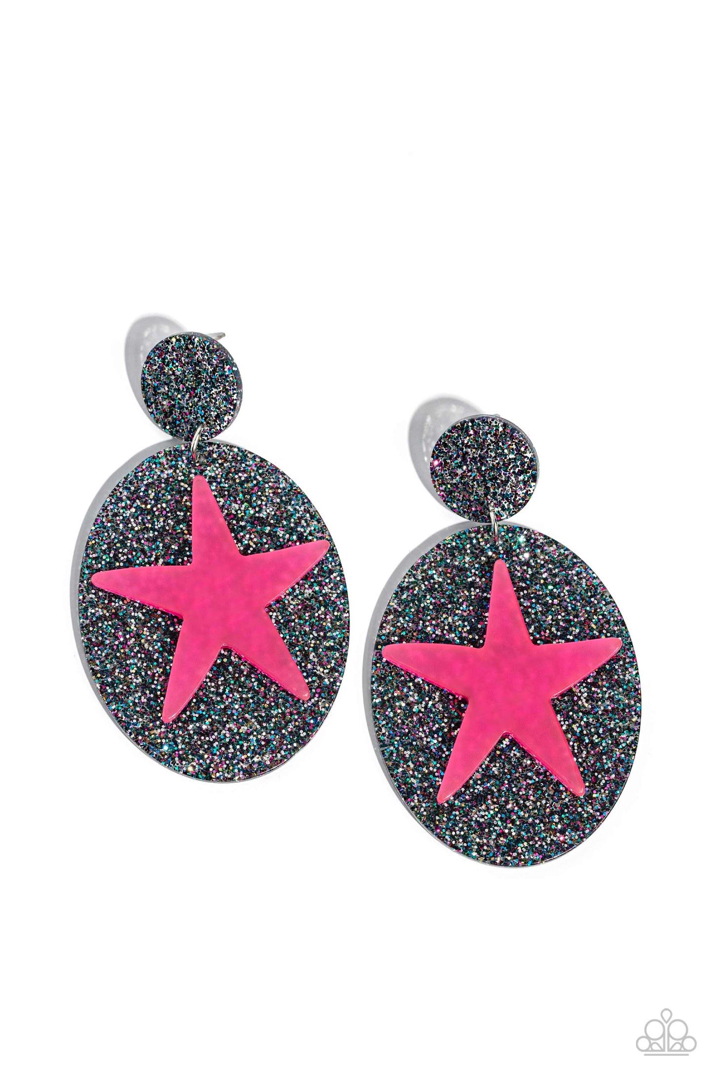 Galaxy Getaway Pink - Earrings