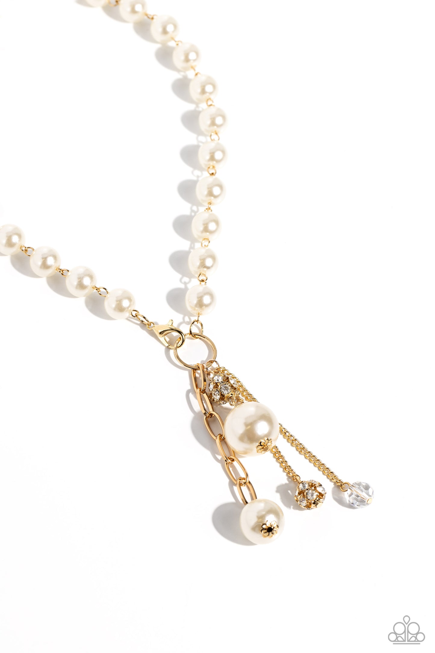 White Collar Welcome Gold-Necklace