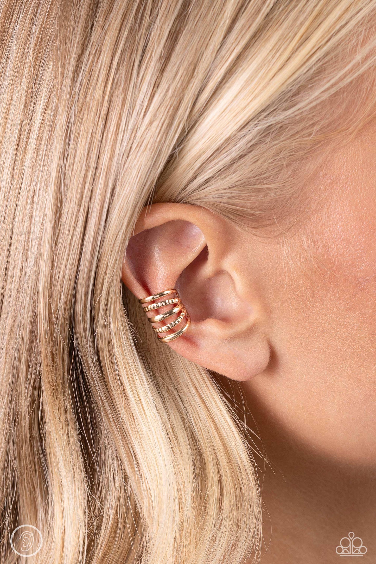 Flexible Fashion Gold-Ear Cuff