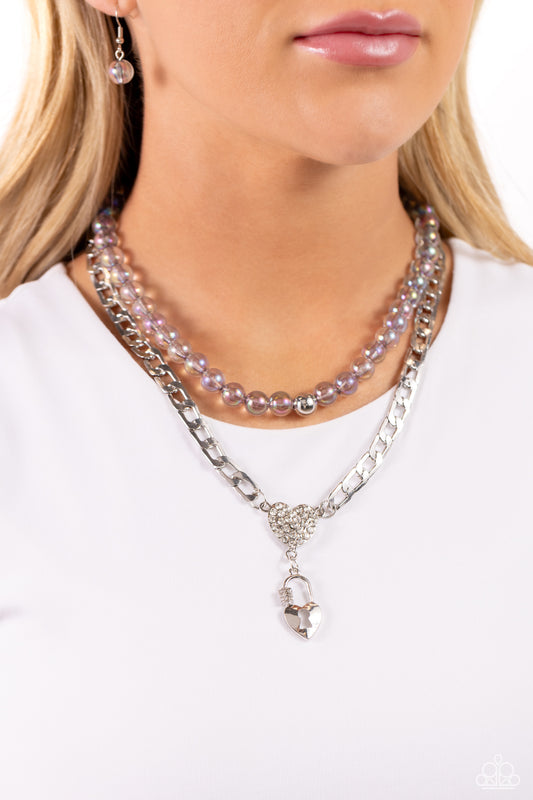 Turn Back the LOCK Silver-Necklace