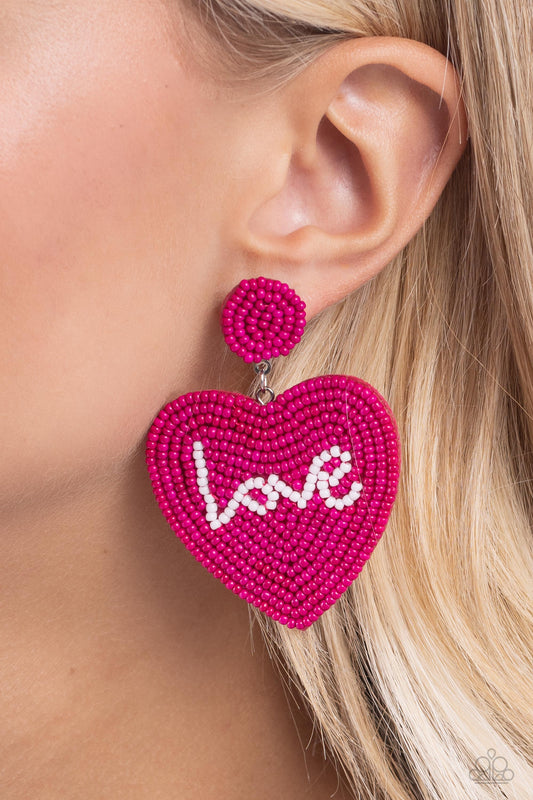 Sweet Seeds Pink-Earrings