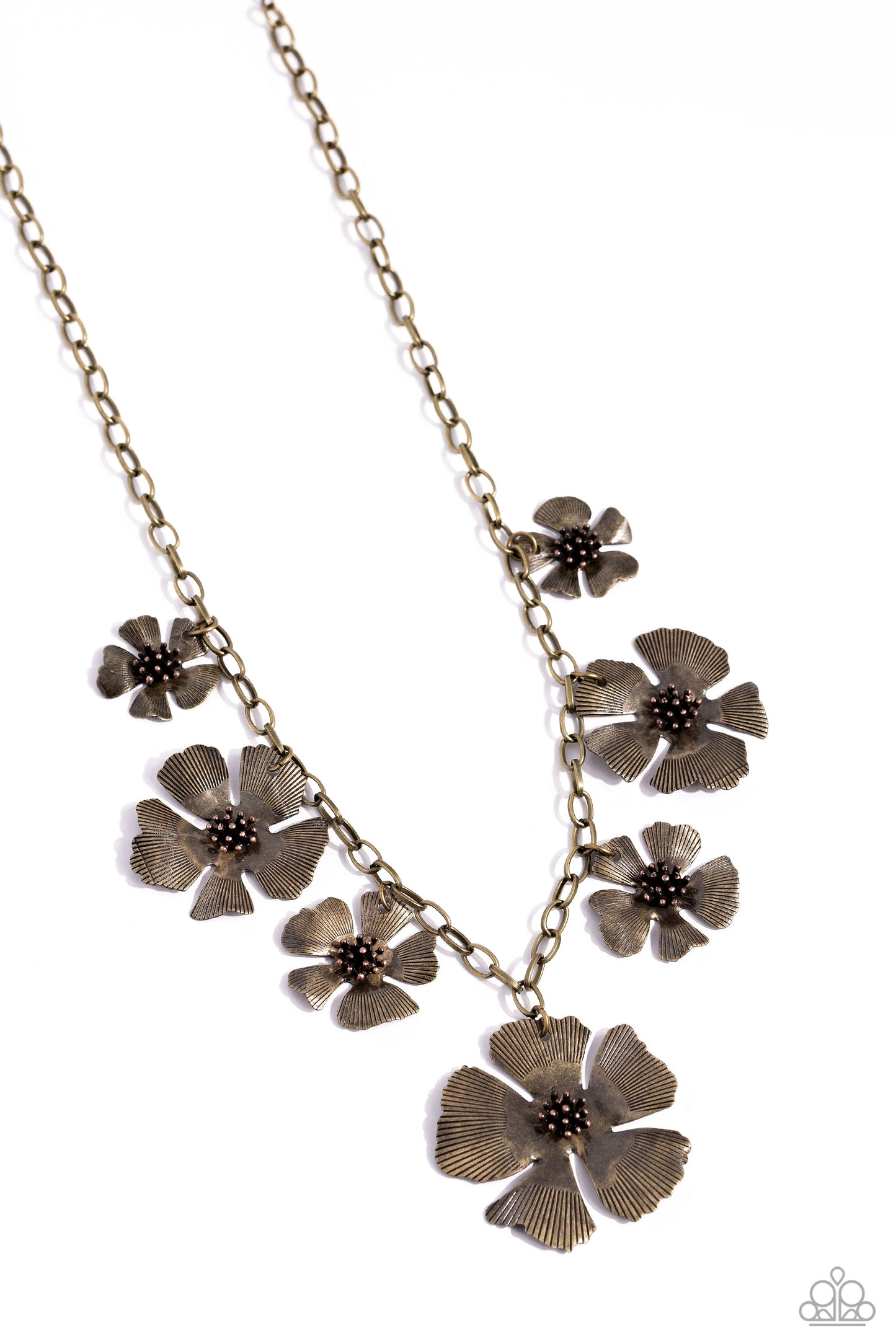 Prideful Pollen Brass-Necklace