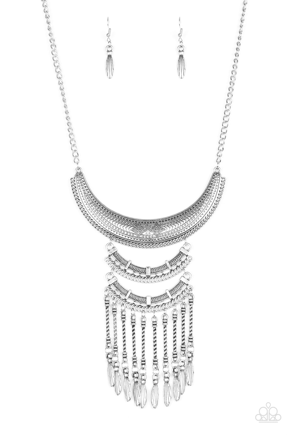 Eastern Empress Silver-Necklace